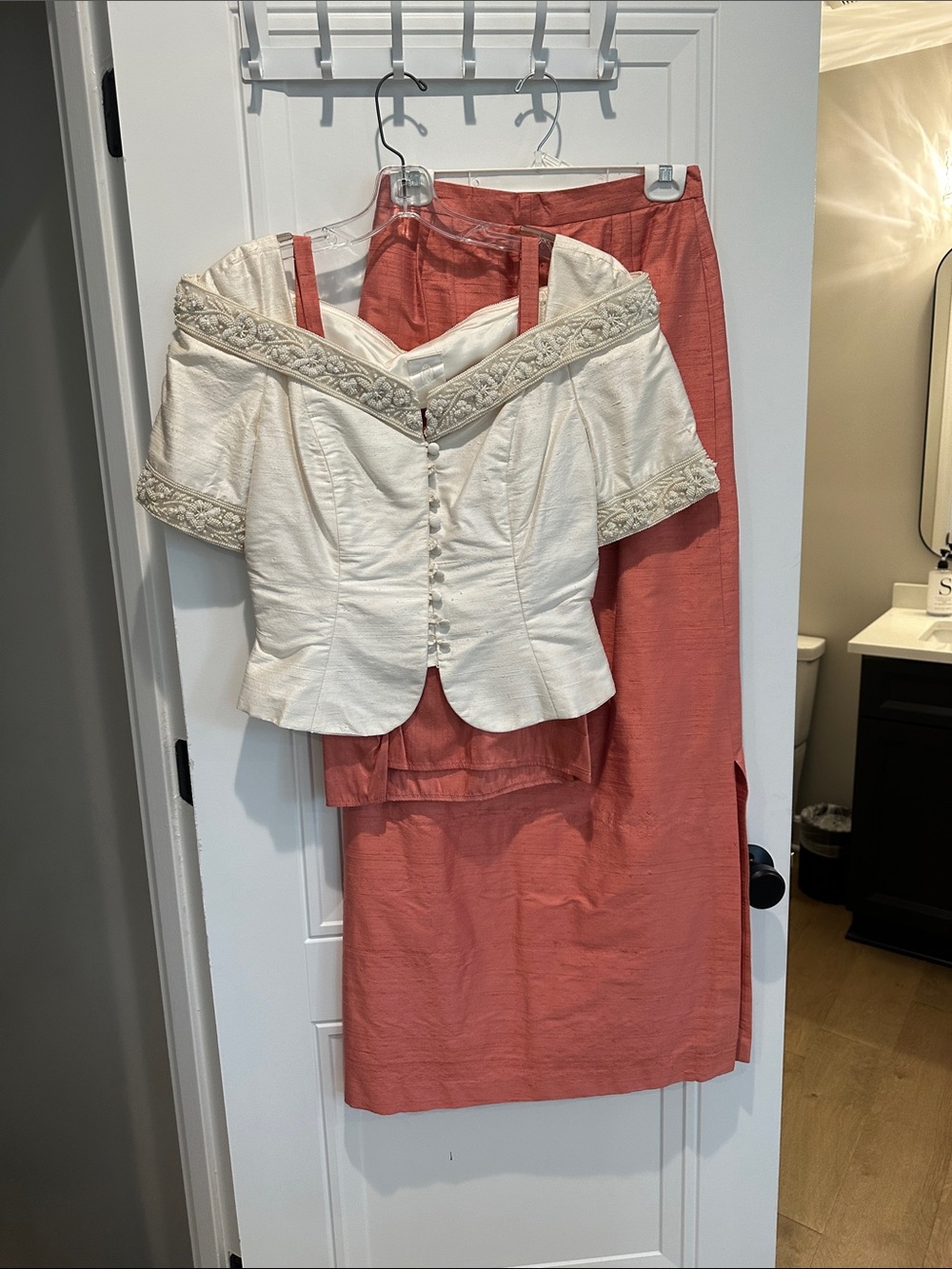 Watters and Watters Top & Skirt Set